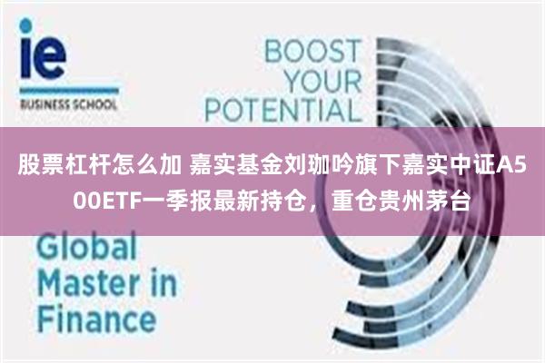 股票杠杆怎么加 嘉实基金刘珈吟旗下嘉实中证A500ETF一季报最新持仓，重仓贵州茅台