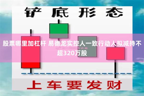 股票哪里加杠杆 易德龙实控人一致行动人拟减持不超320万股