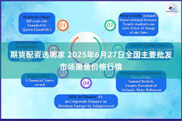 期货配资选哪家 2025年6月27日全国主要批发市场黑鱼价格行情