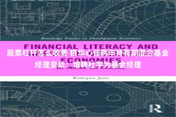 股票杠杆怎么收费 银华心佳两年持有期混合基金经理变动：增聘杜宇为基金经理